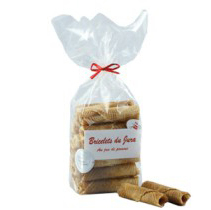 Bricelets mit Apfelsaft